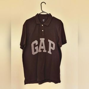 Gap Black Polo t-shirt Size Large